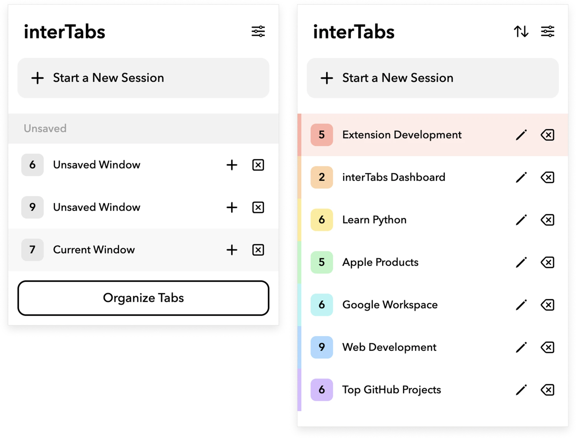 interTabs Product Banner