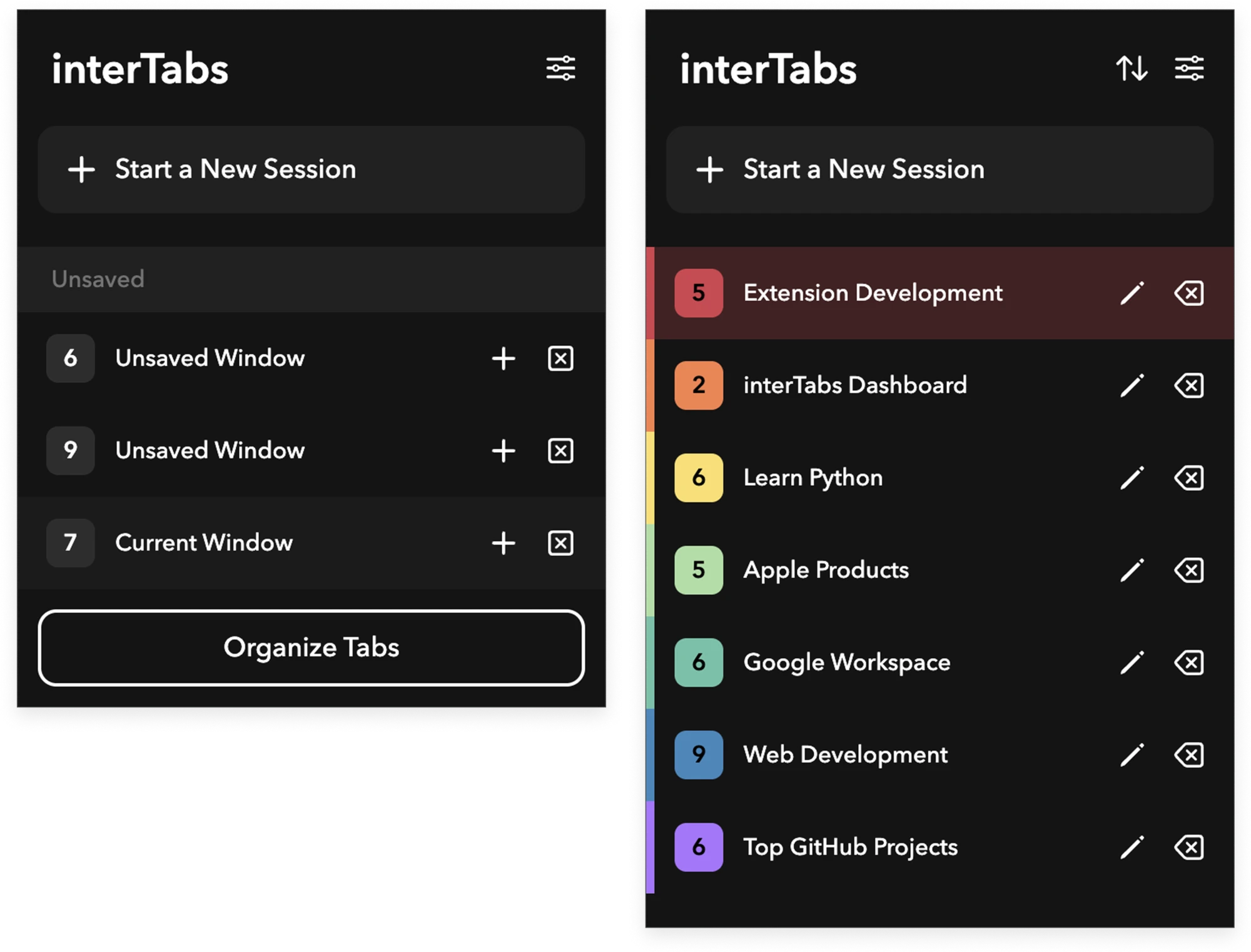 interTabs Product Banner